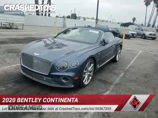 ✅ 2020 Bentley Continental GT GT V8 • VIN: SCBDG4ZG6LC080222 • Lot: 59567355. Listed on Copart with 5,068 mi. Free auction sales archive from the USA and detailed vehicle history report at DreamBid. Image 15.