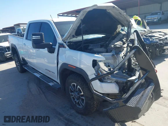 ✅ 2023 GMC Sierra 2500HD AT4 • VIN: 1GT19PEY5PF138576 • Лот: 44717865. Опубліковано раніше на IAAI з пробігом 88 505 миль. Безкоштовний доступ до архіву аукціонних продажів зі США та докладний звіт про історію автомобіля на DreamBid. Зображення 1.