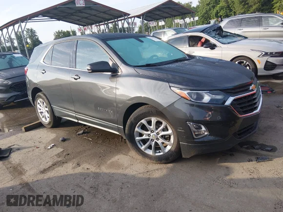 ✅ 2018 Chevrolet Equinox LT • VIN: 2GNAXSEV0J6274072 • Lot: 45342259. Wystawiony na IAAI z przebiegiem 155 692 mil. Bezpłatny archiwum sprzedaży aukcyjnych z USA i szczegółowy raport historii pojazdu na DreamBid. Zdjęcie 1.