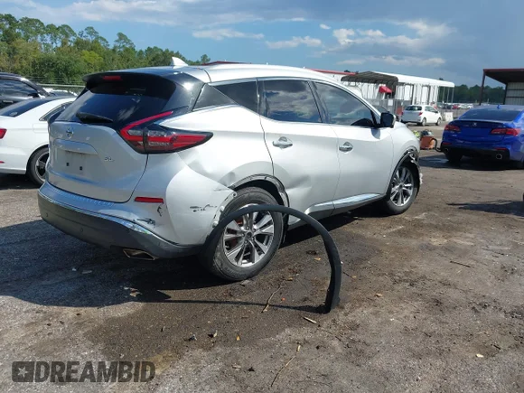 ✅ 2019 Nissan Murano SV • VIN: 5N1AZ2MJ6KN108567 • Lot: 43310327. Wystawiony na IAAI z przebiegiem 128 555 mil. Bezpłatny archiwum sprzedaży aukcyjnych z USA i szczegółowy raport historii pojazdu na DreamBid. Zdjęcie 4.
