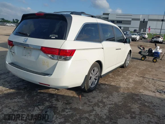 ✅ 2014 Honda Odyssey EX-L • VIN: 5FNRL5H65EB061650 • Lot: 44931300. Wystawiony na IAAI z przebiegiem 213 668 mil. Bezpłatny archiwum sprzedaży aukcyjnych z USA i szczegółowy raport historii pojazdu na DreamBid. Zdjęcie 4.