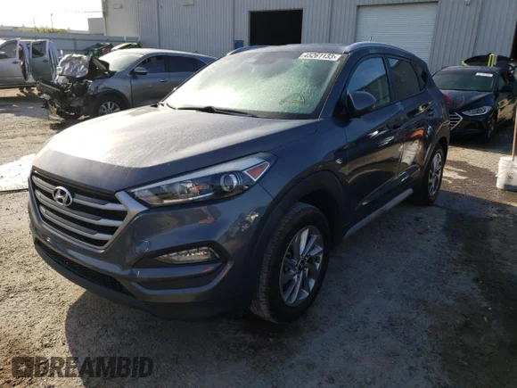 ✅ 2017 Hyundai Tucson SE Plus • VIN: KM8J33A49HU593436 • Lot: 45261133. Wystawiony na Copart z przebiegiem 75 171 mil. Bezpłatny archiwum sprzedaży aukcyjnych z USA i szczegółowy raport historii pojazdu na DreamBid. Zdjęcie 1.