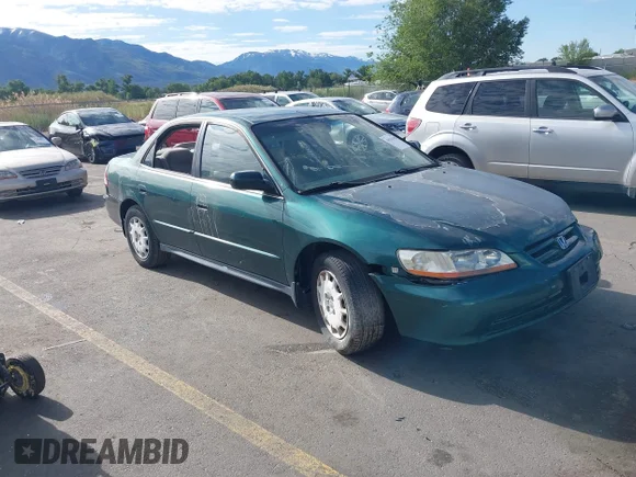 ✅ 2002 Honda Accord LX • VIN: 3HGCG564X2G707011 • Lot: 45163450. Listed on IAAI with 229,128 mi. Free auction sales archive from the USA and detailed vehicle history report at DreamBid. Image 1.