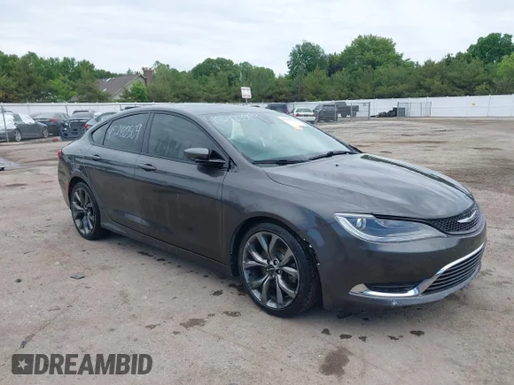 ✅ 2015 Chrysler 200 S • VIN: 1C3CCCBBXFN550441 • Лот: 45260509. Опубликован ранее на IAAI с пробегом 193 045 миль. Бесплатный доступ к архиву аукционных продаж из США и подробный отчёт об истории автомобиля на DreamBid. Изображение 1.