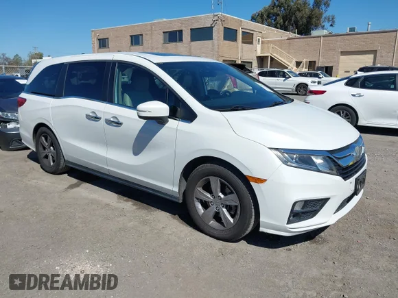 ✅ 2020 Honda Odyssey EX-L • VIN: 5FNRL6H74LB052062 • Lot: 44596164. Wystawiony na IAAI z przebiegiem 82 439 mil. Bezpłatny archiwum sprzedaży aukcyjnych z USA i szczegółowy raport historii pojazdu na DreamBid. Zdjęcie 1.