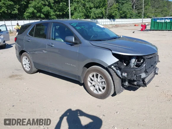 ✅ 2023 Chevrolet Equinox LT • VIN: 3GNAXKEG1PS208156 • Лот: 45098077. Опубліковано раніше на IAAI з пробігом 44 448 миль. Безкоштовний доступ до архіву аукціонних продажів зі США та докладний звіт про історію автомобіля на DreamBid. Зображення 1.