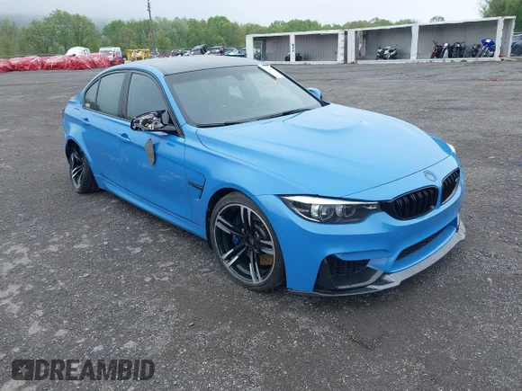 ✅ 2018 BMW M3 • VIN: WBS8M9C53J5K98432 • Lot: 42129015. Wystawiony na IAAI z przebiegiem 22 839 mil. Bezpłatny archiwum sprzedaży aukcyjnych z USA i szczegółowy raport historii pojazdu na DreamBid. Zdjęcie 1.