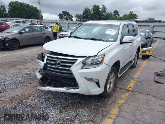✅ 2019 Lexus GX 460 • VIN: JTJBM7FX3K5212128 • Lot: 42936314. Listed on IAAI with 87,574 mi. Free auction sales archive from the USA and detailed vehicle history report at DreamBid. Image 2.