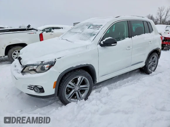 ✅ 2017 Volkswagen Tiguan Sport • VIN: WVGTV7AXXHW512288 • Lot: 74006405. Listed on Copart with 122,694 mi. Free auction sales archive from the USA and detailed vehicle history report at DreamBid. Image 1.