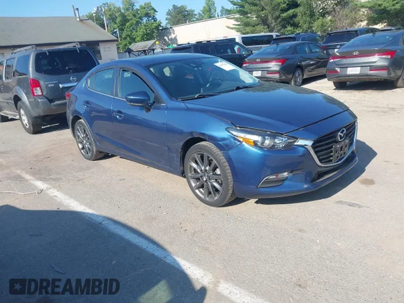 ✅ 2018 Mazda 3 Touring • VIN: 3MZBN1V37JM247613 • Lot: 43007610. Listed on IAAI with 20,077 mi. Free auction sales archive from the USA and detailed vehicle history report at DreamBid. Image 1.