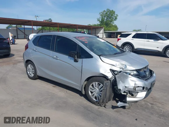 ✅ 2015 Honda Fit LX • VIN: 3HGGK5H52FM765854 • Lot: 45023537. Listed on IAAI with 94,347 mi. Free auction sales archive from the USA and detailed vehicle history report at DreamBid. Image 1.