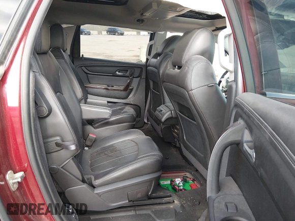 ✅ 2015 Chevrolet Traverse LTZ • VIN: 1GNKVJKD2FJ144403 • Lot: 43799970. Wystawiony na IAAI z przebiegiem 90 785 mil. Bezpłatny archiwum sprzedaży aukcyjnych z USA i szczegółowy raport historii pojazdu na DreamBid. Zdjęcie 8.