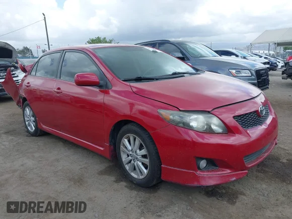 ✅ 2009 Toyota Corolla LE • VIN: 1NXBU40E09Z025630 • Lot: 45222038. Listed on IAAI with 143,397 mi. Free auction sales archive from the USA and detailed vehicle history report at DreamBid. Image 1.