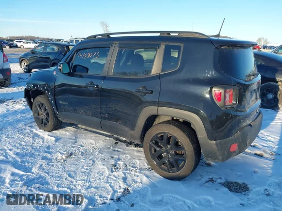 ✅ 2018 Jeep Renegade Altitude • VIN: ZACCJBBB7JPJ15658 • Lot: 44189073. Wystawiony na IAAI z przebiegiem 133 212 mil. Bezpłatny archiwum sprzedaży aukcyjnych z USA i szczegółowy raport historii pojazdu na DreamBid. Zdjęcie 3.