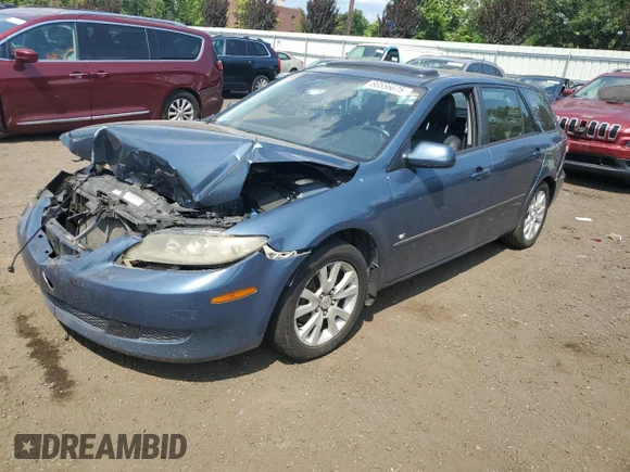 ✅ 2005 Mazda 6 Grand Touring S • VIN: 1YVHP82D055M00464 • Lot: 66556675. Wystawiony na Copart z przebiegiem Nie podano. Bezpłatny archiwum sprzedaży aukcyjnych z USA i szczegółowy raport historii pojazdu na DreamBid. Zdjęcie 1.