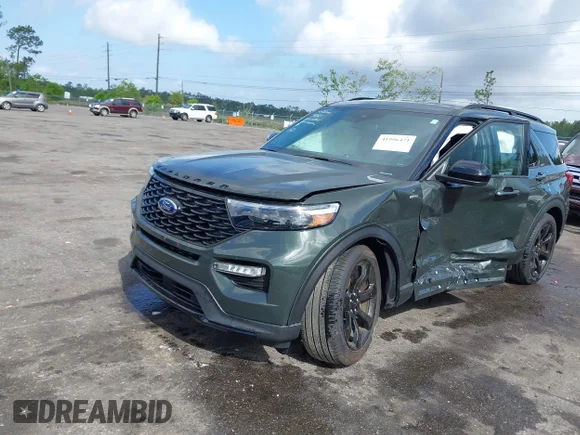 ✅ 2024 Ford Explorer ST-Line • VIN: 1FMSK7KH5RGA87621 • Лот: 41996471. Опубліковано раніше на IAAI з пробігом 11 880 миль. Безкоштовний доступ до архіву аукціонних продажів зі США та докладний звіт про історію автомобіля на DreamBid. Зображення 2.