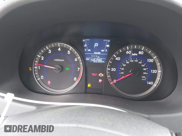 ✅ 2014 Hyundai Accent GLS • VIN: KMHCT4AE5EU696730 • Lot: 43756591. Wystawiony na IAAI z przebiegiem 146 286 mil. Bezpłatny archiwum sprzedaży aukcyjnych z USA i szczegółowy raport historii pojazdu na DreamBid. Zdjęcie 7.