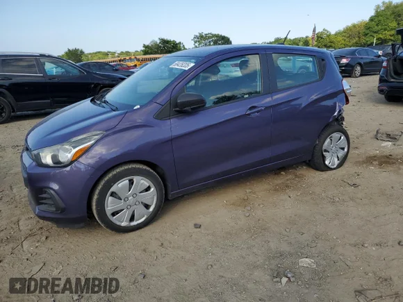 ✅ 2016 Chevrolet Spark LS • VIN: KL8CB6SA5GC589936 • Lot: 68426205. Wystawiony na Copart z przebiegiem 64 350 mil. Bezpłatny archiwum sprzedaży aukcyjnych z USA i szczegółowy raport historii pojazdu na DreamBid. Zdjęcie 1.