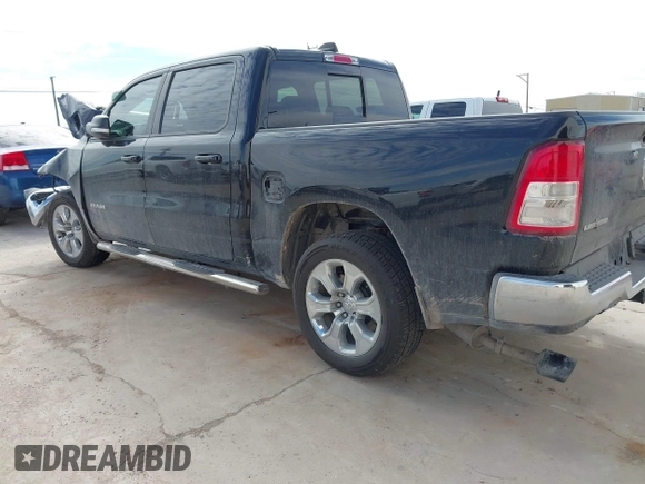 ✅ 2021 Ram 1500 Lone Star • VIN: 1C6RREFTXMN575041 • Lot: 44375431. Wystawiony na IAAI z przebiegiem 66 930 mil. Bezpłatny archiwum sprzedaży aukcyjnych z USA i szczegółowy raport historii pojazdu na DreamBid. Zdjęcie 3.