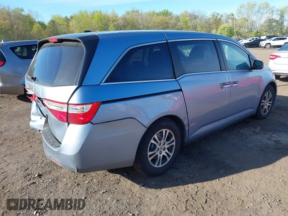 ✅ 2012 Honda Odyssey EX-L • VIN: 5FNRL5H65CB060009 • Lot: 44952628. Wystawiony na IAAI z przebiegiem 220 229 mil. Bezpłatny archiwum sprzedaży aukcyjnych z USA i szczegółowy raport historii pojazdu na DreamBid. Zdjęcie 4.
