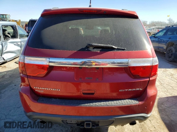 ✅ 2011 Dodge Durango Citadel • VIN: 1D4SE5GT0BC693373 • Лот: 73677205. Опубліковано раніше на Copart з пробігом 194 164 миль. Безкоштовний доступ до архіву аукціонних продажів зі США та докладний звіт про історію автомобіля на DreamBid. Зображення 6.