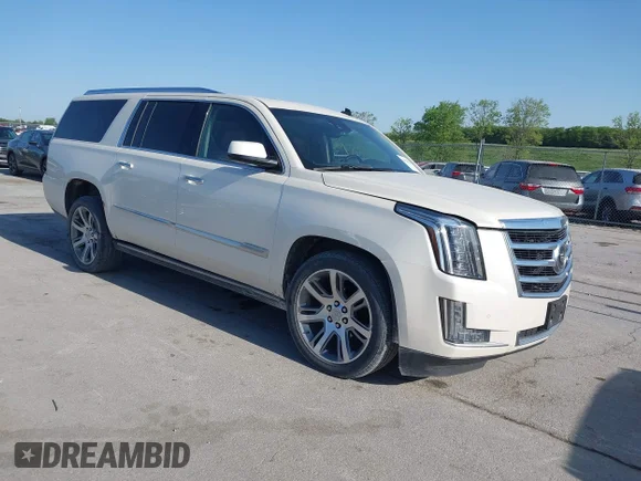 ✅ 2015 Cadillac Escalade ESV Premium • VIN: 1GYS4JKJ2FR280155 • Лот: 44996815. Опубликован ранее на IAAI с пробегом 208 910 миль. Бесплатный доступ к архиву аукционных продаж из США и подробный отчёт об истории автомобиля на DreamBid. Изображение 1.