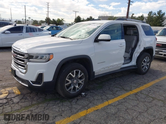 ✅ 2023 GMC Acadia SLT • VIN: 1GKKNML48PZ238351 • Lot: 44228678. Wystawiony na IAAI z przebiegiem 42 311 mil. Bezpłatny archiwum sprzedaży aukcyjnych z USA i szczegółowy raport historii pojazdu na DreamBid. Zdjęcie 2.