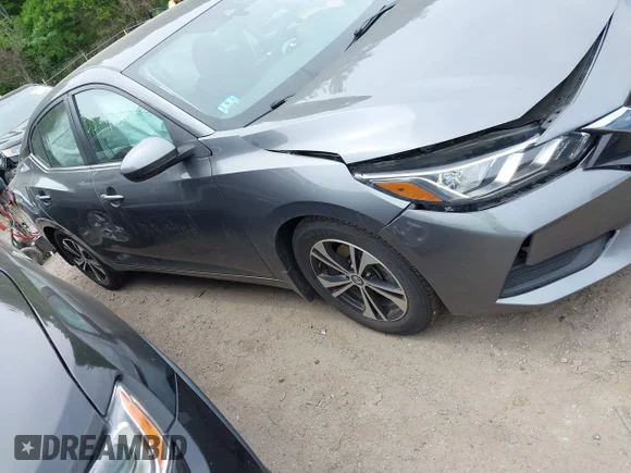 ✅ 2023 Nissan Sentra SV • VIN: 3N1AB8CV4PY309946 • Lot: 45215748. Wystawiony na IAAI z przebiegiem 89 094 mil. Bezpłatny archiwum sprzedaży aukcyjnych z USA i szczegółowy raport historii pojazdu na DreamBid. Zdjęcie 1.