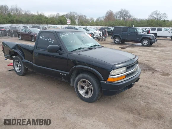 ✅ 1999 Chevrolet S-10 LS • VIN: 1GCCS1448XK236761 • Lot: 42103908. Listed on IAAI with Not provided. Free auction sales archive from the USA and detailed vehicle history report at DreamBid. Image 1.