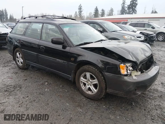 ✅ 2004 Subaru Legacy Outback L.L. Bean • VIN: 4S3BH806147606215 • Лот: 44253905. Опубликован ранее на IAAI с пробегом 129 990 миль. Бесплатный доступ к архиву аукционных продаж из США и подробный отчёт об истории автомобиля на DreamBid. Изображение 1.
