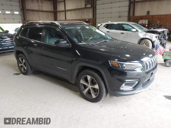 ✅ 2019 Jeep Cherokee Limited • VIN: 1C4PJMDX2KD430957 • Лот: 42206694. Опубликован ранее на IAAI с пробегом 84 299 миль. Бесплатный доступ к архиву аукционных продаж из США и подробный отчёт об истории автомобиля на DreamBid. Изображение 1.