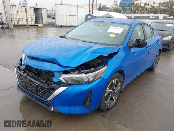 ✅ 2025 Nissan Sentra SV • VIN: 3N1AB8CVXSY267954 • Lot: 43712513. Wystawiony na IAAI z przebiegiem 24 085 mil. Bezpłatny archiwum sprzedaży aukcyjnych z USA i szczegółowy raport historii pojazdu na DreamBid. Zdjęcie 2.