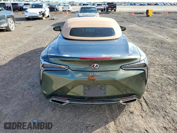 ✅ 2025 LEXUS LC 500 CONVERTIBLE LC 500 CONVERTIBLE • VIN: JTHNPAAY3SA111939 • Lot: 41870466. Wystawiony na Copart z przebiegiem 5 847 mil. Bezpłatny archiwum sprzedaży aukcyjnych z USA i szczegółowy raport historii pojazdu na DreamBid. Zdjęcie 6.