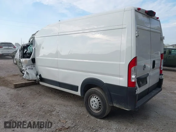 ✅ 2025 Ram ProMaster Cargo Tradesman • VIN: 3C6LRVDG8SE507558 • Лот: 43187267. Опубликован ранее на IAAI с пробегом 12 868 миль. Бесплатный доступ к архиву аукционных продаж из США и подробный отчёт об истории автомобиля на DreamBid. Изображение 3.