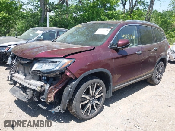 ✅ 2022 Honda Pilot Touring 7-Passenger • VIN: 5FNYF6H64NB072258 • Lot: 42287161. Wystawiony na IAAI z przebiegiem 59 997 mil. Bezpłatny archiwum sprzedaży aukcyjnych z USA i szczegółowy raport historii pojazdu na DreamBid. Zdjęcie 6.