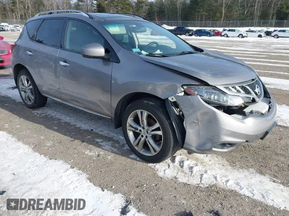 ✅ 2012 Nissan Murano SV • VIN: JN8AZ1MW0CW202860 • Lot: 44013688. Wystawiony na IAAI z przebiegiem 125 375 mil. Bezpłatny archiwum sprzedaży aukcyjnych z USA i szczegółowy raport historii pojazdu na DreamBid. Zdjęcie 1.