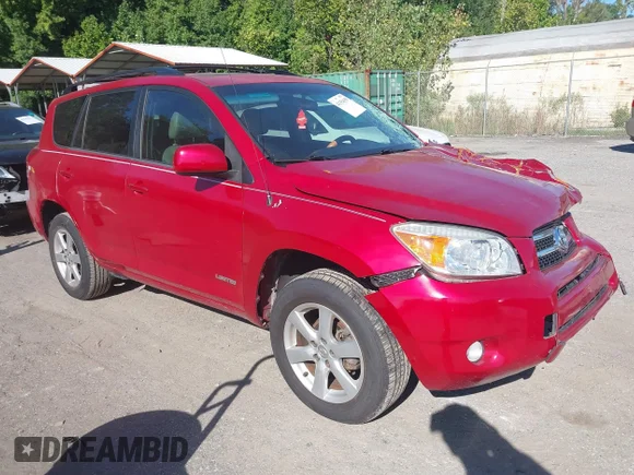 ✅ 2007 Toyota RAV4 Limited • VIN: JTMZD31V076050007 • Lot: 43354159. Listed on IAAI with 242,649 mi. Free auction sales archive from the USA and detailed vehicle history report at DreamBid. Image 1.