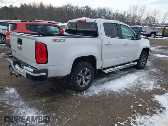 ✅ 2018 Chevrolet Colorado 4WD Z71 • VIN: 1GCGTDEN0J1252618 • Lot: 43931274. Listed on IAAI with 131,428 mi. Free auction sales archive from the USA and detailed vehicle history report at DreamBid. Image 4.