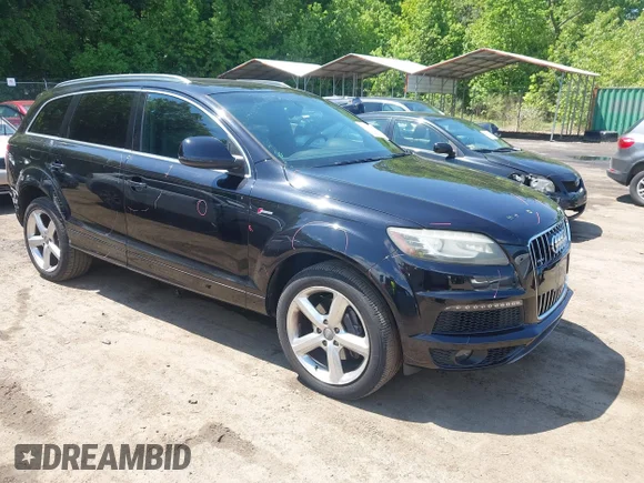 ✅ 2011 Audi Q7 S line • VIN: WA1DGAFEXBD005301 • Lot: 45057570. Listed on IAAI with 81,709 mi. Free auction sales archive from the USA and detailed vehicle history report at DreamBid. Image 1.