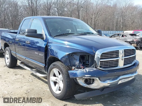 ✅ 2007 Dodge 1500 SLT • VIN: 1D7HA18P67S167409 • Лот: 41513658. Опубліковано раніше на IAAI з пробігом 270 785 миль. Безкоштовний доступ до архіву аукціонних продажів зі США та докладний звіт про історію автомобіля на DreamBid. Зображення 6.