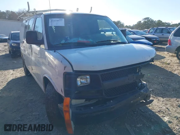 ✅ 2010 Chevrolet Express 2500 • VIN: 1GCZGFAA4A1126791 • Lot: 41124577. Wystawiony na IAAI z przebiegiem 134 517 mil. Bezpłatny archiwum sprzedaży aukcyjnych z USA i szczegółowy raport historii pojazdu na DreamBid. Zdjęcie 1.