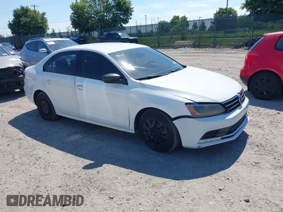 ✅ 2016 Volkswagen Jetta S • VIN: 3VW267AJ3GM319775 • Лот: 45464961. Опубліковано раніше на IAAI з пробігом 152 837 миль. Безкоштовний доступ до архіву аукціонних продажів зі США та докладний звіт про історію автомобіля на DreamBid. Зображення 1.