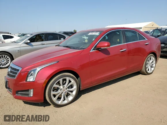 ✅ 2013 Cadillac ATS Premium • VIN: 1G6AL5SXXD0160639 • Лот: 69927055. Опубліковано раніше на Copart з пробігом 43 499 миль. Безкоштовний доступ до архіву аукціонних продажів зі США та докладний звіт про історію автомобіля на DreamBid. Зображення 1.