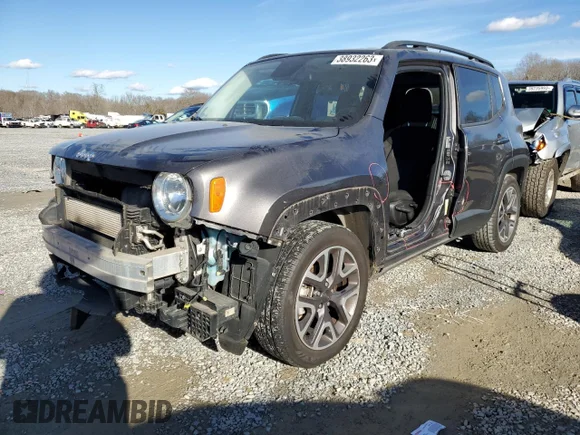 ✅ 2016 Jeep Renegade Latitude • VIN: ZACCJABT5GPC53424 • Lot: 38932263. Wystawiony na Copart z przebiegiem 74 467 mil. Bezpłatny archiwum sprzedaży aukcyjnych z USA i szczegółowy raport historii pojazdu na DreamBid. Zdjęcie 1.