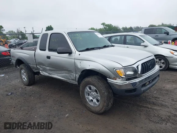 ✅ 2004 Toyota Tacoma • VIN: 5TEWM72N94Z324487 • Lot: 44970002. Listed on IAAI with 247,533 mi. Free auction sales archive from the USA and detailed vehicle history report at DreamBid. Image 1.