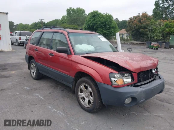 ✅ 2004 Subaru Forester X • VIN: JF1SG636X4H758500 • Lot: 44942621. Listed on IAAI with 121,782 mi. Free auction sales archive from the USA and detailed vehicle history report at DreamBid. Image 1.