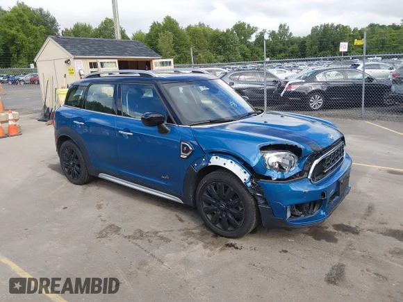 ✅ 2020 MINI Countryman Cooper S • VIN: WMZYX1C02L3L12369 • Лот: 45191597. Опубликован ранее на IAAI с пробегом 38 279 миль. Бесплатный доступ к архиву аукционных продаж из США и подробный отчёт об истории автомобиля на DreamBid. Изображение 1.