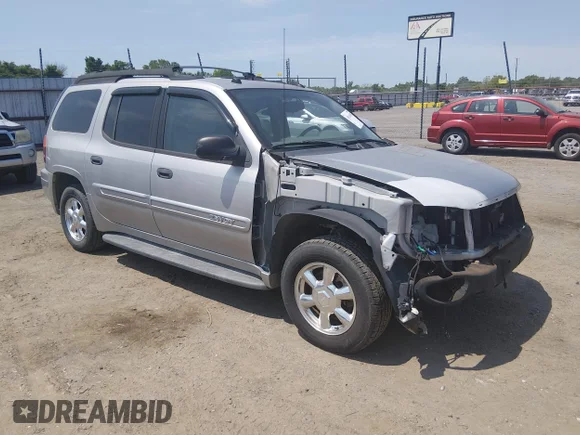 ✅ 2005 GMC Envoy SLE • VIN: 1GKET16M556148635 • Lot: 45114695. Listed on IAAI with 228,768 mi. Free auction sales archive from the USA and detailed vehicle history report at DreamBid. Image 1.