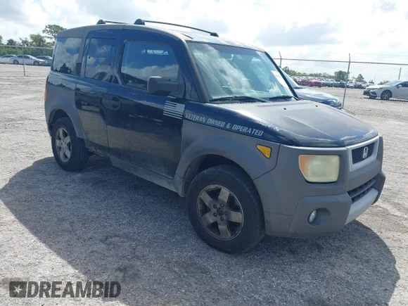 ✅ 2003 Honda Element EX • VIN: 5J6YH28543L013063 • Lot: 43365145. Wystawiony na IAAI z przebiegiem 223 729 mil. Bezpłatny archiwum sprzedaży aukcyjnych z USA i szczegółowy raport historii pojazdu na DreamBid. Zdjęcie 1.