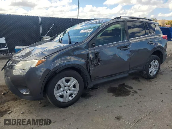 ✅ 2015 Toyota RAV4 LE • VIN: JTMBFREV3FJ047977 • Lot: 79884345. Wystawiony na Copart z przebiegiem 187 676 mil. Bezpłatny archiwum sprzedaży aukcyjnych z USA i szczegółowy raport historii pojazdu na DreamBid. Zdjęcie 1.